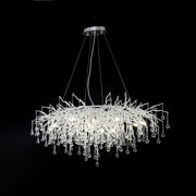 Elsa Crystal Droplet Branch Chandelier Light for Dining Room