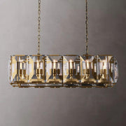 Harlowe Crystal Rectangular Chandelier 42