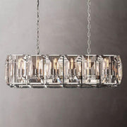 Harlowe Crystal Rectangular Chandelier 42
