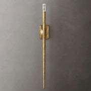 Thaddeus Modern Forged Brass Grand Wall Sconce 20/36''H