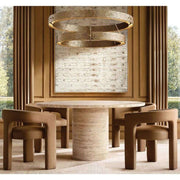 Vouvray Two-Tier Round Chandelier D 60