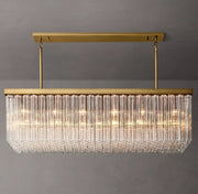 Cielo Glass Tube Linear Chandelier 72