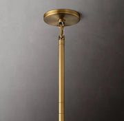 Cielo Glass Tube 3-Tier Round Chandelier 48