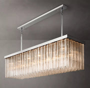 Cielo Glass Tube Linear Chandelier 72