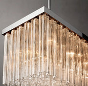 Cielo Glass Tube Linear Chandelier 72