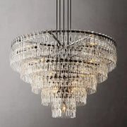 Marignans Tiered Round K9 Crystal Chandelier Light