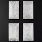 Harlowe Calcite Rectangular Chandelier 42