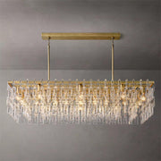 Marignan K9 Crystal Modern Rectangular Chandelier 60