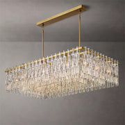 Marignan K9 Crystal Modern Rectangular Chandelier 60