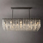 Marignan K9 Crystal Modern Rectangular Chandelier 60