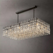 Marignan K9 Crystal Modern Rectangular Chandelier 60