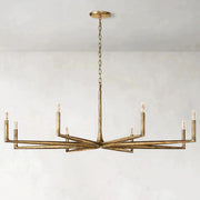 Thaddeus Round Chandelier 72'', Contemporary Chandelier Bedroom