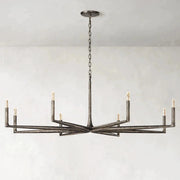 Thaddeus Round Chandelier 72'', Contemporary Chandelier Bedroom