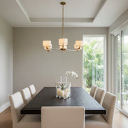 Tonya Round Six-Light Chandelier 36