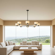 Tonya Round Eight-Light Chandelier 60