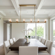 Demaret Double Linear Chandelier 54