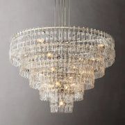 Marignans Tiered Round K9 Crystal Chandelier Light
