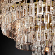 Marignans Tiered Round K9 Crystal Chandelier Light