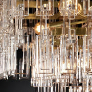 Marignans Tiered Round K9 Crystal Chandelier Light