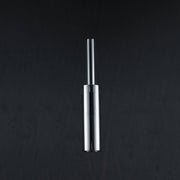 Smoky Gray Crystal Tube Pendant Light Height 16.5