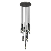 Kibbee Multi-head Bottle Crystal Chandelier
