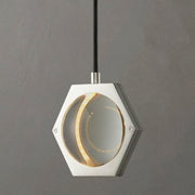 Éclatant Planet Pendant 5″W, Modern Pendant Light Kitchen Island