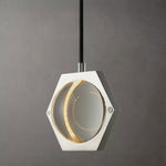 Éclatant Planet Grand Pendant 7″W, Modern Pendant Light Kitchen Island - Ulamps
